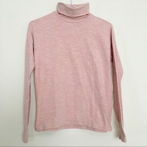 Madewell Pink Turtleneck